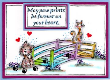Rainbow Bridge Card